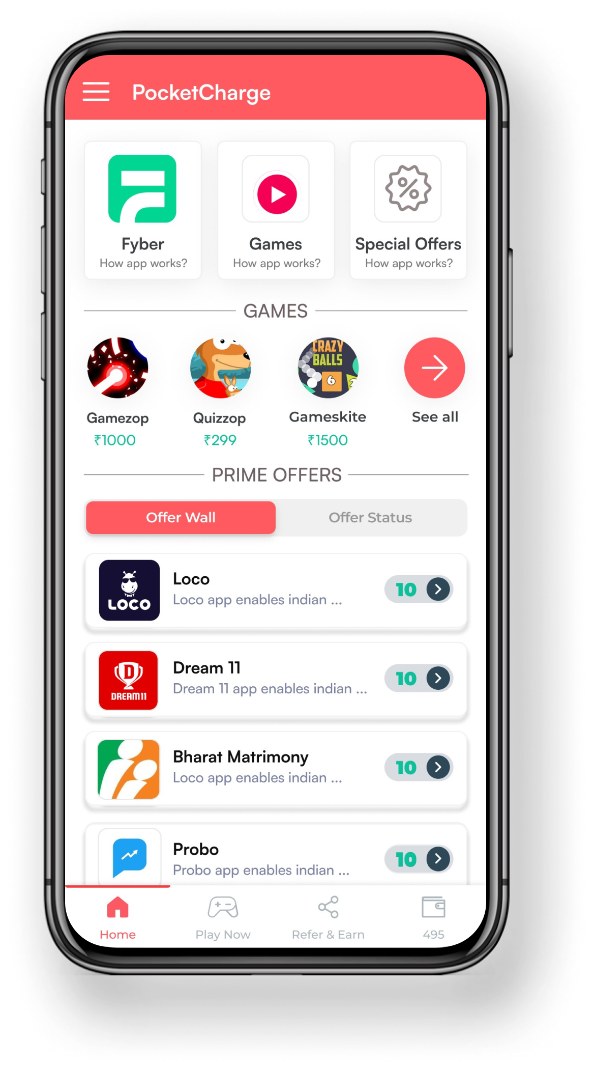 mobile app
